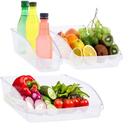 Artemis 3x Organizer do Lodówki Pojemnik Kuchenny Przechowywania Żywności Produktów Artemis 3x Organizer do Lodówki Pojemnik Kuchenny Przechowywania Żywności Produktów