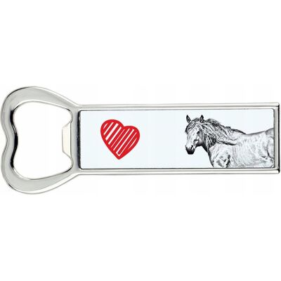 ART Baskijski Koń Górski - Otwieracz Do Butelek Z Koniem, Personalizowany Otwie ART Baskijski Koń Górski - Otwieracz Do Butelek Z Koniem, Personalizowany Otwie
