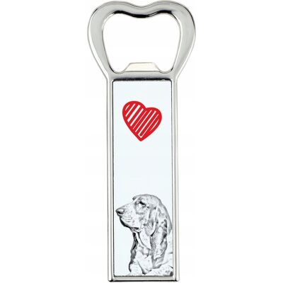 ART Basset Hound - Otwieracz Do Butelek Z Psem, Personalizowany Otwieracz Na Lo ART Basset Hound - Otwieracz Do Butelek Z Psem, Personalizowany Otwieracz Na Lo