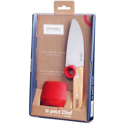 Nóż kuchenny OPINEL Le Petit Chef - Bezpieczny okrągły czubek - Francja Nóż kuchenny OPINEL Le Petit Chef - Bezpieczny okrągły czubek - Francja