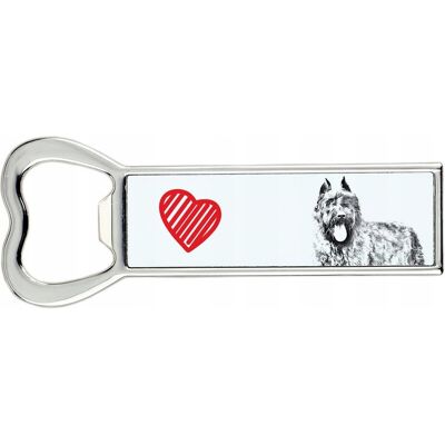 ART Bouvier Des Flandres - Otwieracz Do Butelek Z Psem, Personalizowany Otwiera ART Bouvier Des Flandres - Otwieracz Do Butelek Z Psem, Personalizowany Otwiera