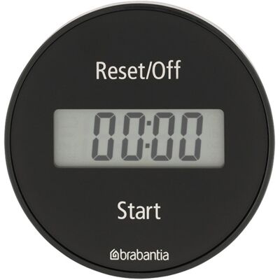 BRABANTIA - Tasty+ - Magnetyczny timer kuchenny - Szary BRABANTIA - Tasty+ - Magnetyczny timer kuchenny - Szary