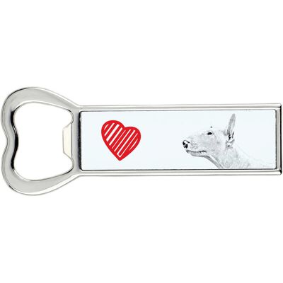 Bulterier, Bull Terrier - otwieracz do butelek z psem, personalizowany otwieracz na lodówkę, wyjątkowy upominek dla mężczyzny marki Art-Dog Bulterier, Bull Terrier - otwieracz do butelek z psem, personalizowany otwieracz na lodówkę, wyjątkowy upominek dla mężczyzny marki Art-Dog