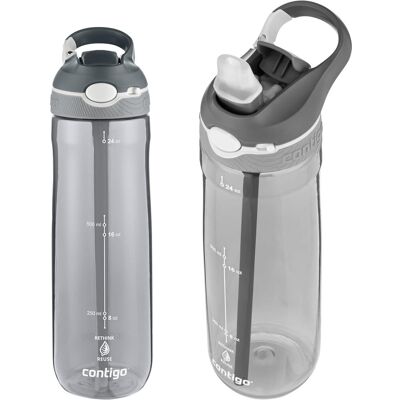 Butelka na wodę Contigo Ashland 720 ml szara Butelka na wodę Contigo Ashland 720 ml szara