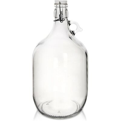Artemis Butelka Szklana Gąsior Balon Dama z Klipsem na Wino Nalewkę Bimber Sok 5L Artemis Butelka Szklana Gąsior Balon Dama z Klipsem na Wino Nalewkę Bimber Sok 5L