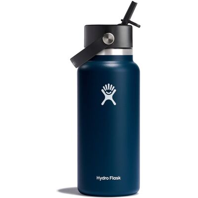 Inny producent Butelka termiczna ze słomką Hydro Flask Wide Mouth Straw Cap 946 ml - indigo Inny producent Butelka termiczna ze słomką Hydro Flask Wide Mouth Straw Cap 946 ml - indigo