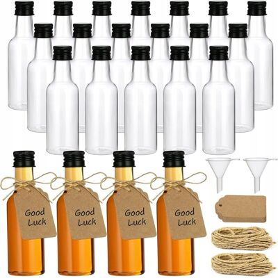 inna (Inny) Butelki Likierowe X18 Butelki Do Likieru 50ml Plastikowe Butelki Do Napojów inna (Inny) Butelki Likierowe X18 Butelki Do Likieru 50ml Plastikowe Butelki Do Napojów
