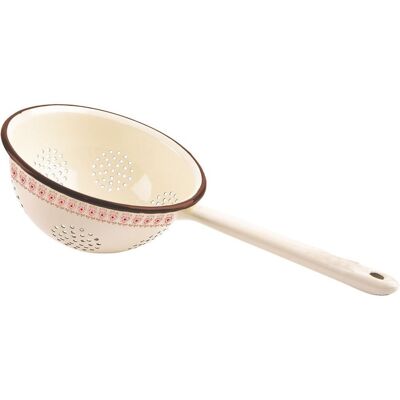 Artemis Cedzak Emaliowany Kuchenny Durszlak Sitko z Rączką Uchwytem 20 cm Artemis Cedzak Emaliowany Kuchenny Durszlak Sitko z Rączką Uchwytem 20 cm