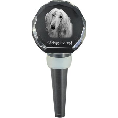 Chart afgański - kryształowa zatyczka do butelki, wyjątkowy korek do wina ze zdjęciem, personalizowany prezent dla sommeliera marki Art-Dog Chart afgański - kryształowa zatyczka do butelki, wyjątkowy korek do wina ze zdjęciem, personalizowany prezent dla sommeliera marki Art-Dog