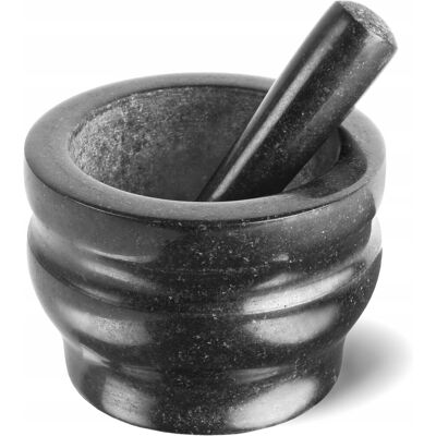 Cole & Mason H100379 Czarny granitowy moździerz i tłuczek - Mortar and Pestle Cole & Mason H100379 Czarny granitowy moździerz i tłuczek - Mortar and Pestle