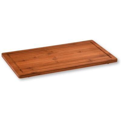 Kesper Deska bambusowa do krojenia i serwowania z nóżkami 50x28 cm brązowa Kesper Deska bambusowa do krojenia i serwowania z nóżkami 50x28 cm brązowa