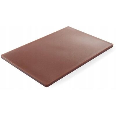 Deska Do Krojenia Haccp Do Mięsa Wędlin 600x400mm Brązowa - Hendi 825648 Deska Do Krojenia Haccp Do Mięsa Wędlin 600x400mm Brązowa - Hendi 825648