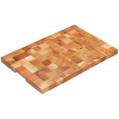 Deska do krojenia VIDAXL, brązowa, 60x40x3,8 cm Deska do krojenia VIDAXL, brązowa, 60x40x3,8 cm