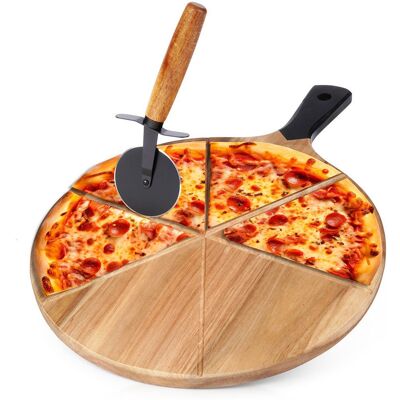 Artemis Deska do Pizzy Krojenia Serwowania Podawania Nóż Nożyk Radełko do Krojenia Artemis Deska do Pizzy Krojenia Serwowania Podawania Nóż Nożyk Radełko do Krojenia