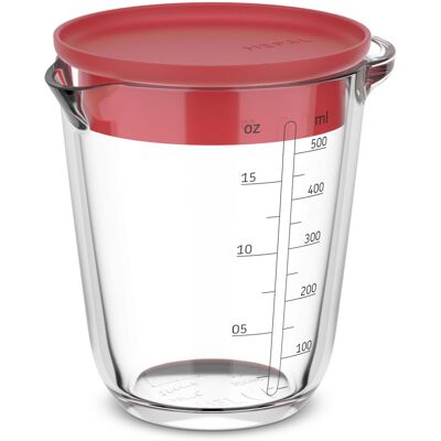 Mepal ODMERNÁ NÁDOBA - 500 ML z pokrywką - Kolor koralowy - Pojemnik na przechowywanie jedzenia Mepal ODMERNÁ NÁDOBA - 500 ML z pokrywką - Kolor koralowy - Pojemnik na przechowywanie jedzenia