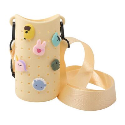Etui Z Paskiem Na Butelkę Asobu Bestie Sling - Yellow Etui Z Paskiem Na Butelkę Asobu Bestie Sling - Yellow