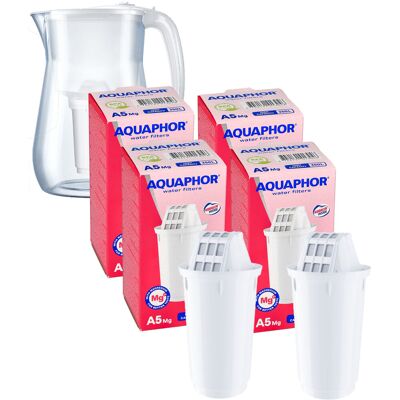 Filtr Wkład Filtrujący Od Dzbanka Aquaphor A5 Mg Magnezowy 4 Szt Filtr Wkład Filtrujący Od Dzbanka Aquaphor A5 Mg Magnezowy 4 Szt