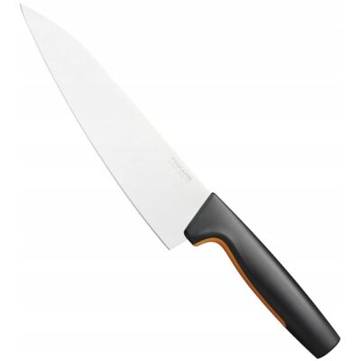 Fiskars NÓŻ SZEFA KUCHNI DO KROJENIA SIEKANIA WARZYW MIĘSA OWOCÓW 20 cm FF Fiskars NÓŻ SZEFA KUCHNI DO KROJENIA SIEKANIA WARZYW MIĘSA OWOCÓW 20 cm FF