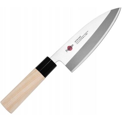 Fissman Kensei Hanzo nóż Kuchenny Deba 15cm do ryb Fissman Kensei Hanzo nóż Kuchenny Deba 15cm do ryb