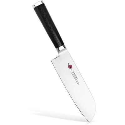 Fissman Kensei Nóż santoku 17 cm ze stali damasceń Fissman Kensei Nóż santoku 17 cm ze stali damasceń