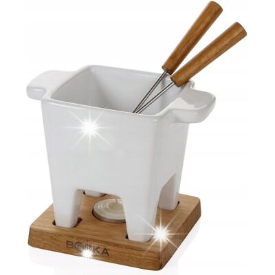 Fondue Serowe Czekoladowe Zestaw Dla 2 Osób Boska Dębowa Podstawa Fondue Serowe Czekoladowe Zestaw Dla 2 Osób Boska Dębowa Podstawa