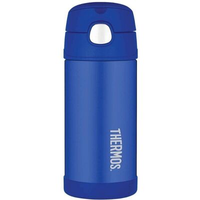 Butelka dziecięca FUNtainer - Izolacja próżniowa ze stali nierdzewnej - Niebieska - Thermos Butelka dziecięca FUNtainer - Izolacja próżniowa ze stali nierdzewnej - Niebieska - Thermos