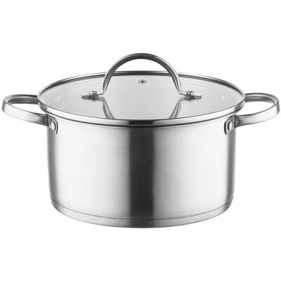 Garnek ze stali nierdzewnej Florina Fava 18cm - Akcesoria kuchenne Garnek ze stali nierdzewnej Florina Fava 18cm - Akcesoria kuchenne