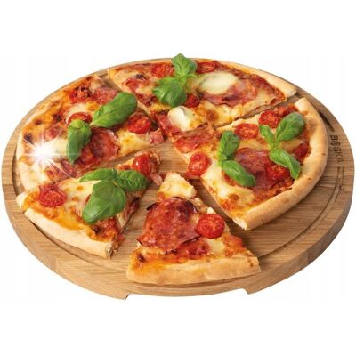 Gruba DESKA do Pizzy 29 cm BOSKA Friends M Dębowa Masywna Wytrzymała Gruba DESKA do Pizzy 29 cm BOSKA Friends M Dębowa Masywna Wytrzymała