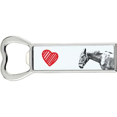 Hanowerski - otwieracz do butelek z koniem, personalizowany otwieracz na lodówkę, wyjątkowy upominek dla mężczyzny marki Art-Dog Hanowerski - otwieracz do butelek z koniem, personalizowany otwieracz na lodówkę, wyjątkowy upominek dla mężczyzny marki Art-Dog