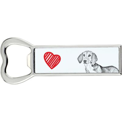 Harrier - otwieracz do butelek z psem, personalizowany otwieracz na lodówkę, wyjątkowy upominek dla mężczyzny marki Art-Dog Harrier - otwieracz do butelek z psem, personalizowany otwieracz na lodówkę, wyjątkowy upominek dla mężczyzny marki Art-Dog
