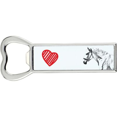 Hiszpański normański - otwieracz do butelek z koniem, personalizowany otwieracz na lodówkę, wyjątkowy upominek dla mężczyzny marki Art-Dog Hiszpański normański - otwieracz do butelek z koniem, personalizowany otwieracz na lodówkę, wyjątkowy upominek dla mężczyzny marki Art-Dog