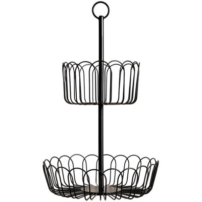 HOMLA Kosz WARDON dwupoziomowy 28x47 cm HOMLA Kosz WARDON dwupoziomowy 28x47 cm