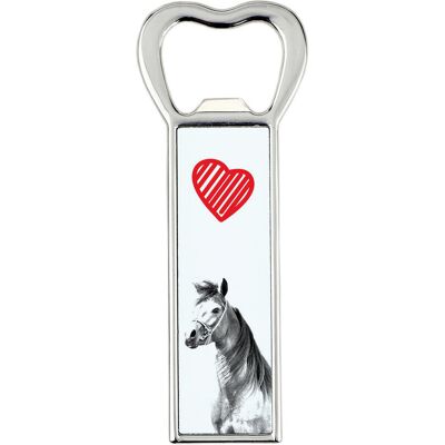 Koń arabski - otwieracz do butelek z koniem, personalizowany otwieracz na lodówkę, wyjątkowy upominek dla mężczyzny marki Art-Dog Koń arabski - otwieracz do butelek z koniem, personalizowany otwieracz na lodówkę, wyjątkowy upominek dla mężczyzny marki Art-Dog