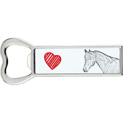 Koń gniady - otwieracz do butelek z koniem, personalizowany otwieracz na lodówkę, wyjątkowy upominek dla mężczyzny marki Art-Dog Koń gniady - otwieracz do butelek z koniem, personalizowany otwieracz na lodówkę, wyjątkowy upominek dla mężczyzny marki Art-Dog