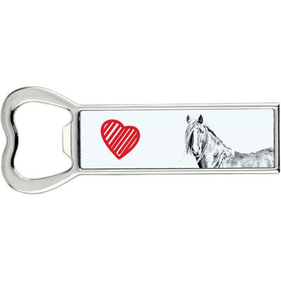 Koń kanadyjski - otwieracz do butelek z koniem, personalizowany otwieracz na lodówkę, wyjątkowy upominek dla mężczyzny marki Art-Dog Koń kanadyjski - otwieracz do butelek z koniem, personalizowany otwieracz na lodówkę, wyjątkowy upominek dla mężczyzny marki Art-Dog