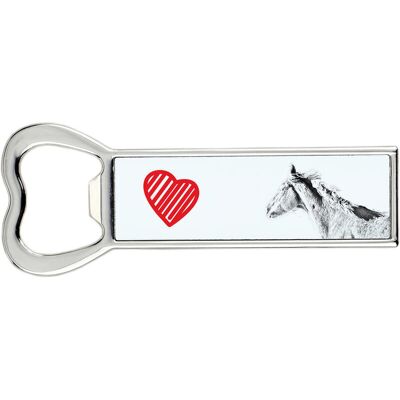 Koń pełnej krwi angielskiej - otwieracz do butelek z koniem, personalizowany otwieracz na lodówkę, wyjątkowy upominek dla mężczyzny marki Art-Dog Koń pełnej krwi angielskiej - otwieracz do butelek z koniem, personalizowany otwieracz na lodówkę, wyjątkowy upominek dla mężczyzny marki Art-Dog
