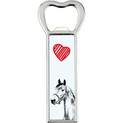 Koń rasy Morgan - otwieracz do butelek z koniem, personalizowany otwieracz na lodówkę, wyjątkowy upominek dla mężczyzny marki Art-Dog Koń rasy Morgan - otwieracz do butelek z koniem, personalizowany otwieracz na lodówkę, wyjątkowy upominek dla mężczyzny marki Art-Dog