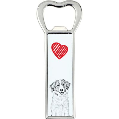 Kooikerhondje - otwieracz do butelek z psem, personalizowany otwieracz na lodówkę, wyjątkowy upominek dla mężczyzny marki Art-Dog Kooikerhondje - otwieracz do butelek z psem, personalizowany otwieracz na lodówkę, wyjątkowy upominek dla mężczyzny marki Art-Dog