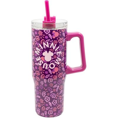 Stor Kubek Termiczny Stalowy Do Zimnych I Ciepłych Napojów Z Uchwytem 920 Ml Minnie Mouse Stor Kubek Termiczny Stalowy Do Zimnych I Ciepłych Napojów Z Uchwytem 920 Ml Minnie Mouse