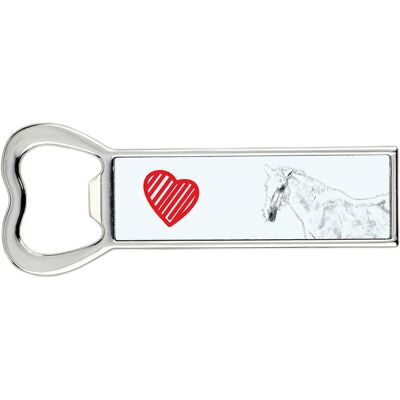Lipicański - otwieracz do butelek z koniem, personalizowany otwieracz na lodówkę, wyjątkowy upominek dla mężczyzny marki Art-Dog Lipicański - otwieracz do butelek z koniem, personalizowany otwieracz na lodówkę, wyjątkowy upominek dla mężczyzny marki Art-Dog