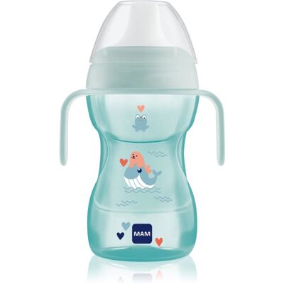 MAM Fun to Drink Cup - Zielony 270 ml Treningowy kubek MAM Fun to Drink Cup - Zielony 270 ml Treningowy kubek