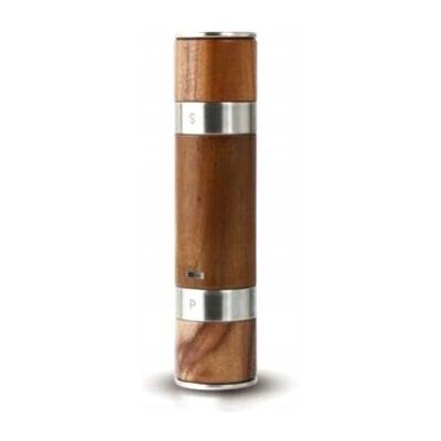 MŁYNEK do pieprzu soli ADHOC Duomill 22 cm Dwustronny Ręczny Drewno Akacja MŁYNEK do pieprzu soli ADHOC Duomill 22 cm Dwustronny Ręczny Drewno Akacja