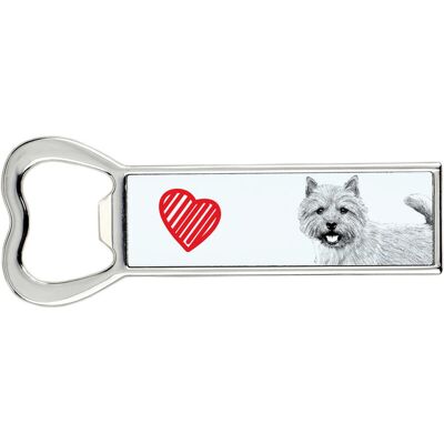 Norwich Terrier - otwieracz do butelek z psem, personalizowany otwieracz na lodówkę, wyjątkowy upominek dla mężczyzny marki Art-Dog Norwich Terrier - otwieracz do butelek z psem, personalizowany otwieracz na lodówkę, wyjątkowy upominek dla mężczyzny marki Art-Dog