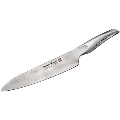 Nóż Kuchenny Global Sai 21cm - Stal Cromova, Ergonomiczna Rączka Nóż Kuchenny Global Sai 21cm - Stal Cromova, Ergonomiczna Rączka