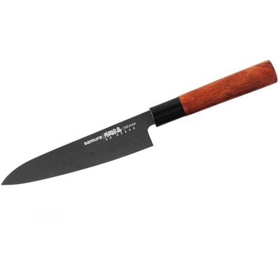 Nóż Samura Okinawa Stonewash Kitchen Gyuto 170 mm wykonany z japońskiej stali AUS 8 58 HRC Nóż Samura Okinawa Stonewash Kitchen Gyuto 170 mm wykonany z japońskiej stali AUS 8 58 HRC