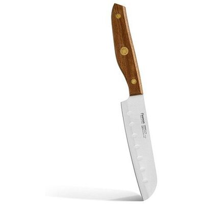 Nóż Santoku Fissman Federico 13 cm stal X30Cr13 Nóż Santoku Fissman Federico 13 cm stal X30Cr13