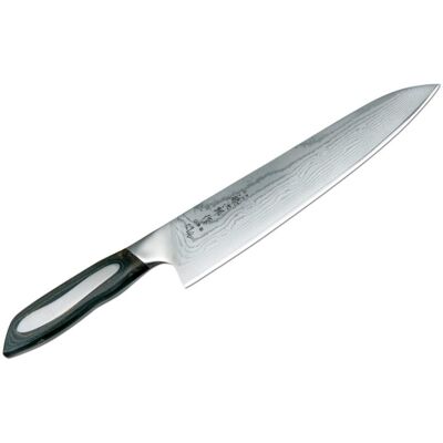 Nóż Szefa Kuchni, Czarno-Srebrna Rączka Flash Tojiro, 24 Cm Nóż Szefa Kuchni, Czarno-Srebrna Rączka Flash Tojiro, 24 Cm