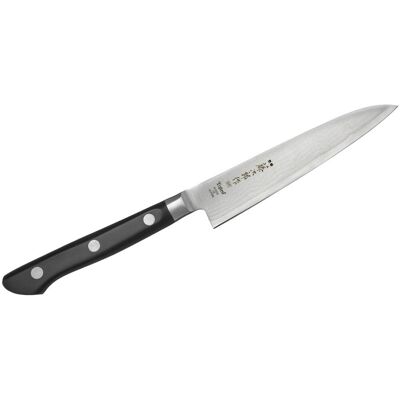 Uniwersalny nóż Petty Tojiro - 12cm - Damasceńska stal japońska Uniwersalny nóż Petty Tojiro - 12cm - Damasceńska stal japońska