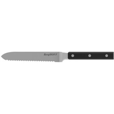 Nóż uniwersalny ząbkowany BergHOFF Gene 12.5cm Stal nierdzewna Nóż uniwersalny ząbkowany BergHOFF Gene 12.5cm Stal nierdzewna