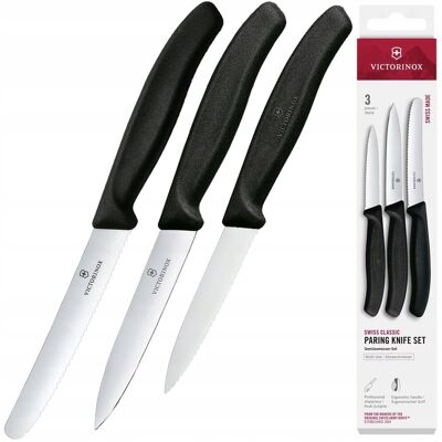 Zestaw Noży Kuchennych Victorinox - Szwajcarska Jakość - 3 szt Zestaw Noży Kuchennych Victorinox - Szwajcarska Jakość - 3 szt